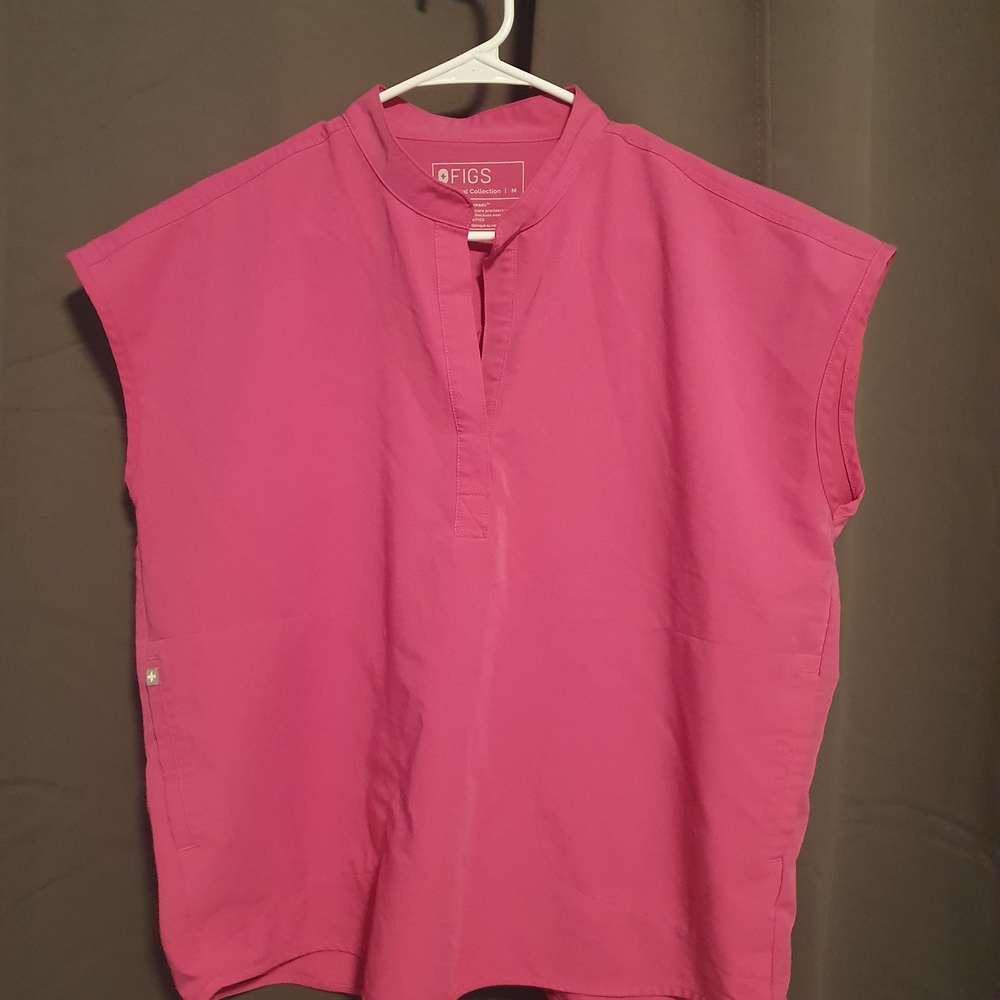 Figs Women's Pink Top